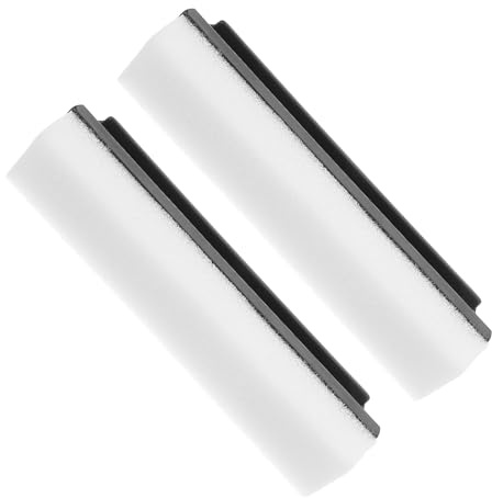 Generic Lot de 2 Brosses Nettoyantes Noires pour Barbe, Outil de Nettoyage des Poils de Rasage pour Lavabo et Plan de Travail, Poils Souples Résistants, Accessoire Polyvalent pour