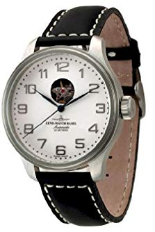 Zeno-Watch Herrenuhr - OS Retro Open Heart - 8554U-e2
