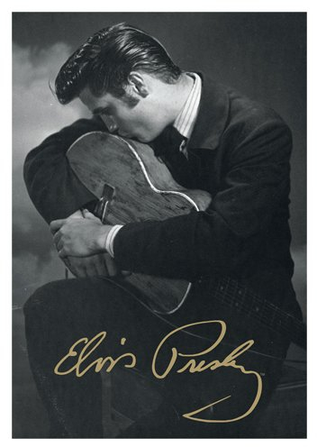 modern times Postkarte ELVIS RESLEY - Motiv: ELVIS PRESLEY SIGNATURE, Anlass: International, Künstler/Verlag 2018 ABG EPE IP LLC elvis.com, Größe: A6