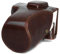 Batteriefach Kameratasche Etui kompatibel mit Fujifilm X-T2 lang Tasche Coffee CC1717c