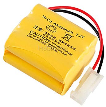 Batterie NiCD rechargeable 7,2 V 400 mAh 5559-2P pour voiture et camion HuanQi RC