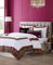 Juicy Couture Regent Leopard Bettwäsche-Set, Queen-Size-Größe, Geparden-Bordüre mit rosa und weißem Baumwollsatin, 3-teiliges Set, inklusive 1 228,6 x 233,7 cm, 2 Kissenbezüge