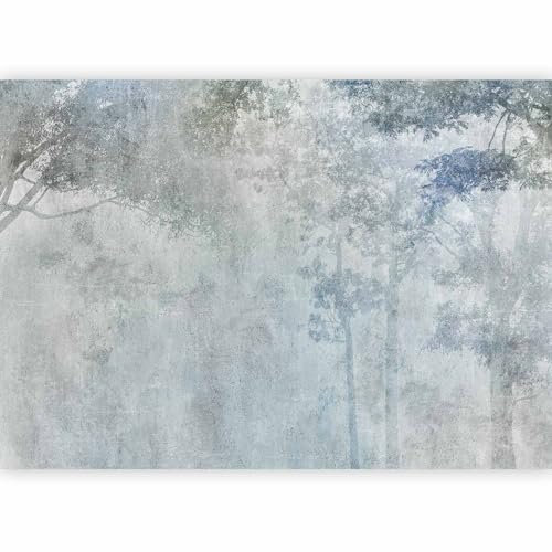 murando - Papier peint panoramique nature 350x256 cm - Revêtement mural décoration salon - Design moderne - Gris - Gogreen Couleurs tendances plantes nature texture de fond b-A-0743-a-a