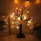Elitlife LED Kürbis Baum Licht, USB Kürbis (Halloween) Batterie Baumlicht Warmweiß,45cm 24 LEDs Halloween Deko Kürbis Lichterketten,Perfekt für Halloween Erntedankfest, Ostern,Weihnacht