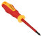 Cacciavite Isolato 1000V Impronta PHILIPS-Croce, Dimensione Impronta PH1, Punta Magnetica, Lama da 80 mm, Acciaio S2, Certificato