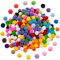 VIKSAUN 1000pcs Pompons zum Basteln,10 mm Bunt Mini Pompons, Pompons zum Basteln, bälle Flauschigen, für Kinder, Handwerk DIY Deko Hobby Supplies für Lustige DIY Kreative Handwerk (Multicolored)