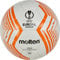 Molten FU2810 Fußball, empfohlener UEFA Europa League Ball, Saison 2022/23, strukturiertes PU-Leder, Größe 5, Orange