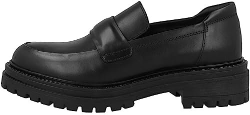 Geox Femme D Iridea Moccasin, Noir, 39 EU
