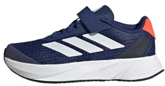Adidas Unisex Kinder Duramo SL Shoes Kids, Cloud White/Cloud White/Solar Red, 31 EU
