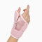 BraceUP Daumenbandage Links und Rechts - Daumenschiene, Daumenorthese, Orthese Daumensattelgelenk für Männer und Frauen (Rosa)