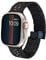 pitaka Carbon Armband für Apple Watch 10/Ultra 2/Ultra/9/8/7/6/SE/5/4/3/2/1 aus Kohlefaser und Aramidfaser Uhrenarmband Universal Ersatzarmband mit Magnetischem Verschluss 49-38 mm Rhapsodie