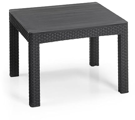 Keter Rosalie Garden Table Graphite Grey, 250345