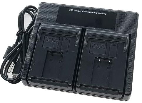 Dual USB Battery Charger for LEICA BM8 M-8 M8 M8.2 M9 ME M-E 14464 BLI-312 Digital Camera