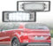 NSLUMO 2X SMD LED Kennzeichenbeleuchtung für Kia Sportage Typ QL ProCeed Ceed GT Typ CD Optima Scheunentormodelle LED-Kennzeichenbeleuchtung Auto-Parkleuchte