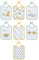 LOT DE 7 BAVOIRS NAISSANCE ROI LION COSY - 20X25CM