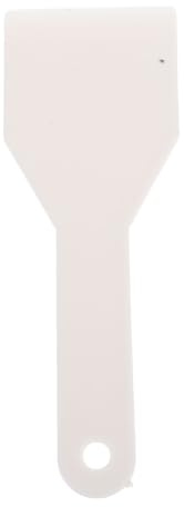 MAGICLULU Handheld Freezer Ice Scraper, 5.90 x 2.16 Inch Plastic Refrigerator Frost Removal Tool with Hanging Hole, Flat Shovel for Kitchen Cooling Appliances, White