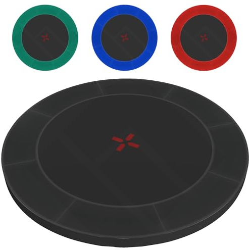 AWM Trampolin Randabdeckung Deluxe 244 305 366 400 430 460 Federabdeckung Randschutz Umrandung Abdeckung (Schwarz, Ø 360-366 cm)
