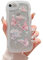 ZTUOK Compatible with iPhone 6/6S Case for Girls Women,Cute Clear Sparkly Bling Star Butterfly Pattern Curly Simple Wave Case Shockproof Protective Slim Soft TPU Glitter Cover for iPhone 6/6s-White