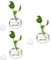 Angoily 3St Hydrokultur in Glasflaschen Pflanzen Vase trockenblumen Pflanztopf aus Glas hydroponische Töpfe Behälter für Blumenarrangements Blumentopf aus Glas transparenter Blumenhalter