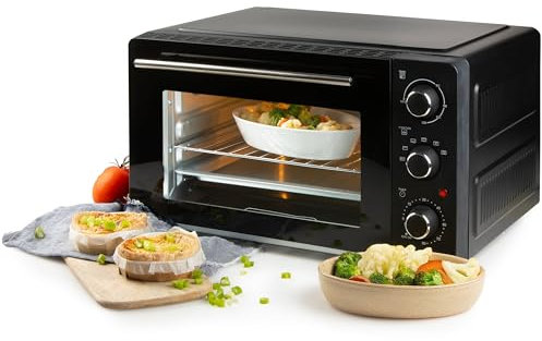 PRIMO PR254OV Four Autonome - Four à Convection - 28L - 1500W - Noir