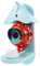 ANDRESLAD Sturdy Material Nesting Box Easy to Hang Garden Decor Birdhouses for Outdoor Red Teapot Bird Feeder