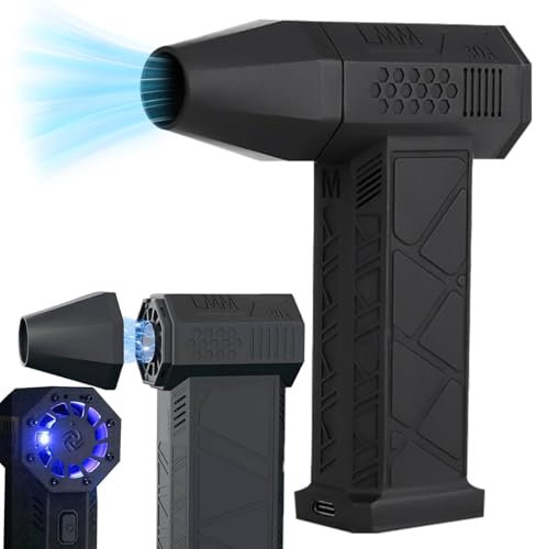 Super Power Turbo Fan, Powerful Mini Turbo Fan, Brushless Motor Mini Turbo Jet Fan 130000rpm, Portable X3 Turbo Fan Blower, Turbo High-Speed Motor Fan with LED Lighting