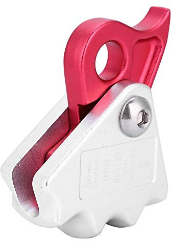 15KN Selbstbremsender Abseilachter – Sicheres und kontrolliertes Abseilen für 9-12mm Seile – Ideal für Rettungseinsätze und Kletterabenteuer, unverzichtbares Kletterzubehör