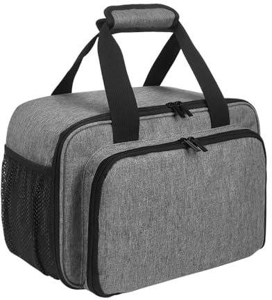 ZBIianxer Étui de rangement pour peinture acrylique avec séparateur de peinture amovible pour bouteille, pinceaux, sac de transport, organisateur de couleurs de voyage