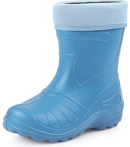 Ladeheid Stivali Bambino e Bambina in Eva KL050 (Blu Chiaro, 34 EU)