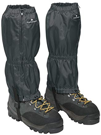 Ferrino Gaiters Stempel (Paar) Gamaschen, Unisex, Erwachsene, Schwarz, Einheitsgröße