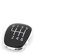 Skoda 5E0798117 Plakette Komfort Schaltknauf 6-Gang Schaltgetriebe Blende Clip chrom schwarz *** Befestigungssystem beachten ***, nur für Fahrzeuge mit Komfort-Schalthebelknopf