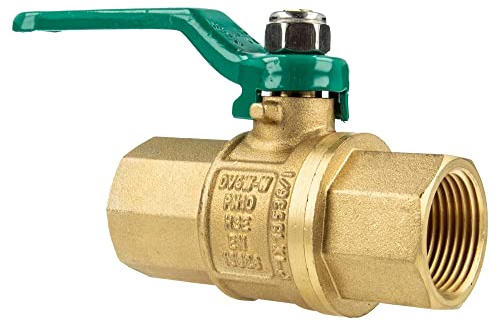 UNIWATER Trinkwasser-Kugelhahn mit Stahlhebel beids .Innengewinde Rp 2 1/2 Zoll (DN 65), Typ 1449
