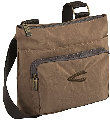 camel active Journey Herren Umhängetasche Crossbody Bag Klein Beige