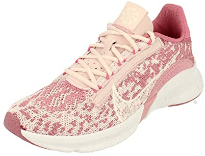 Nike Superrep Go 3 Flyknit Next Nature Women's Training Shoes, Desert Berry Sail Barely Pink, 3.5 UK