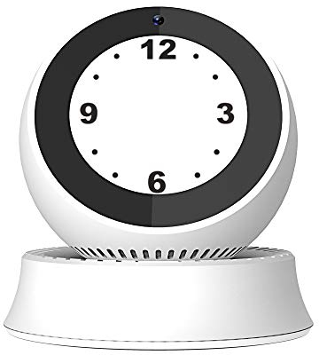 Aokicase Compatible with Amazon Echo Spot Charger Stand Amazon Echo Spot Charging Station Mobile Power Chargers Stands Home Accessories Speaker Accessories Rack (Amazon Echo Spot, White) A312