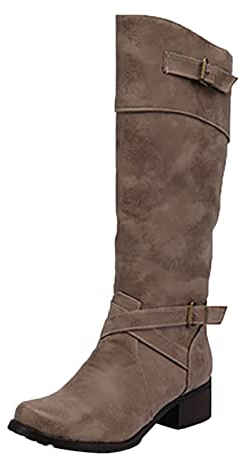 Stivali Alti Senza Tacco Fashion Stivali Stivaletti Stivali Estivi Donna Morbidi Beige Stivali Stivali Bianco Nero Ciabatte Donna Sandali Uomo D-Cachi 42