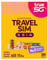 Asia Prepaid Data Only SIM Card (6GB,10 Days) 5G High Speed 3 in 1 SIM | Ready to Use for 27 Countries | Hotspot Mobile WiFi | Japan China Korea Philippines Indonesia Singapore Laos Vietnam