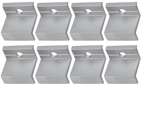 WIIYENA Ottimizza le prestazioni con 10 morsetti terminali in alluminio per pannelli fotovoltaici (30 mm)