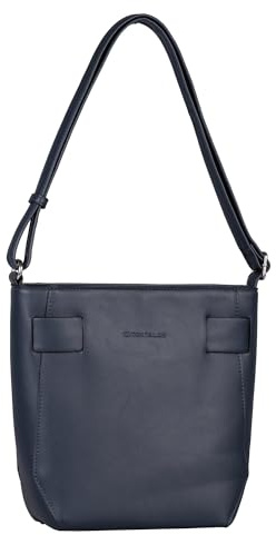 TOM TAILOR Paige Damen Hobo Bag Schultertasche Klein Blau