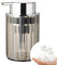 Umlaca | Seifenspender Kunststoff | Spülmittelspender mit Großer Pumpenkopf | lässt Sich leicht drücken | Nachfüllbarer Soap Dispenser | Geeignet für Küche, Bad | 250ml (Transparente Grau)