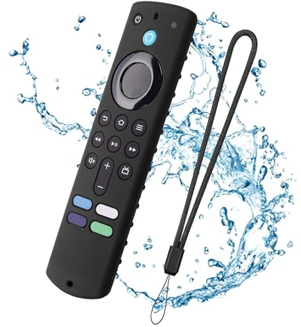 Silikon Hülle Für Fire TV Sti-ck 4k, Silikon Fernbedienungs Abdeckung, TV Fernbedienungs Schutz, Mit Fernseher Kompatible Hülle, Stoßfeste 4K Anti Fall RC Silikon Abdeckung In Einfarbiger Farbe