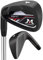 MAZEL WM-X1 Golf Iron for Men 1,2,3,4,5,6,7,8,9, P, S, CNC Milled Face Golf Club Single Iron for Left-Handed Golfers (Black-LH, Single 1 Iron)