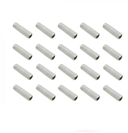 20 Stück Batterie-Konverter-Adapter AAA zu AA Batterie-Konverter-Halter AAA zu AA Adapter, leicht und klein