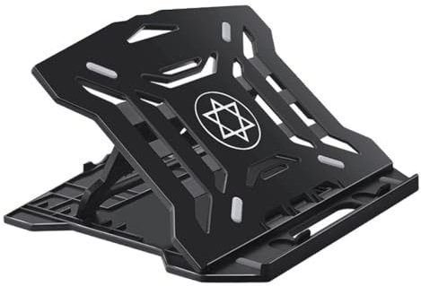 WATIIFUFU Enfriador de portátiles Soporte ergonómico para portátil Soporte Elevador para Laptop peana Monitor Soportes Tablet Soporte para Laptop Soporte para computadora portátil AbS