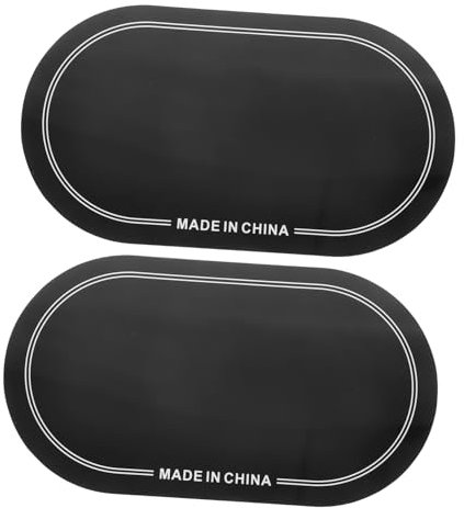 UPKOCH Drumhead Patch Kick Drum Pad Set Doppelpedal Mute Pads Zur Klangverbesserung