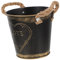 ifundom Seau de Rétro Pot de Plantes Vintage pour Jardin Décoration pour Intérieur et Extérieur Durable et Pratique pour Fleurs et Plantes
