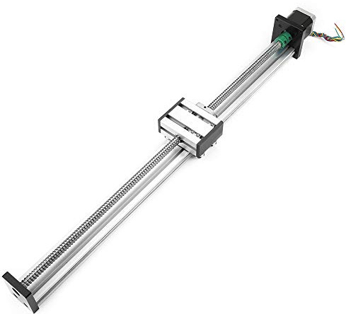 ZDETGU Kugelumlaufspindel-Linearschlitten – Belastbarer 500-mm-Hub-Aktuator mit 42-Schrittmotor für Automatisierung und Ausrüstung