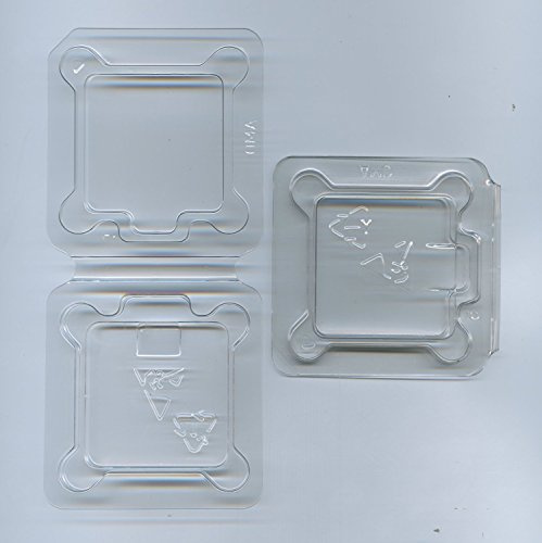10x Computer CPU Packaging ClamShell Container for FOR AMD - AM2, AM2+, AM3, AM3+