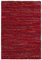 Hanse Home Mint Rugs Chic Teppich Hochflor Wohnzimmer-Teppich Weich Flauschig Langflor Shaggy Flokati Boho Streifen-Design Meliert für Kinderzimmer Schlafzimmer Küche Flur Rot 160x230 cm