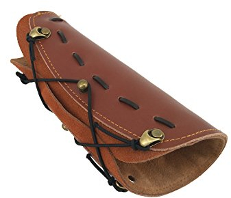 WEREWOLVES Weiche und Massive Leder Armschutz für Bogenschießen